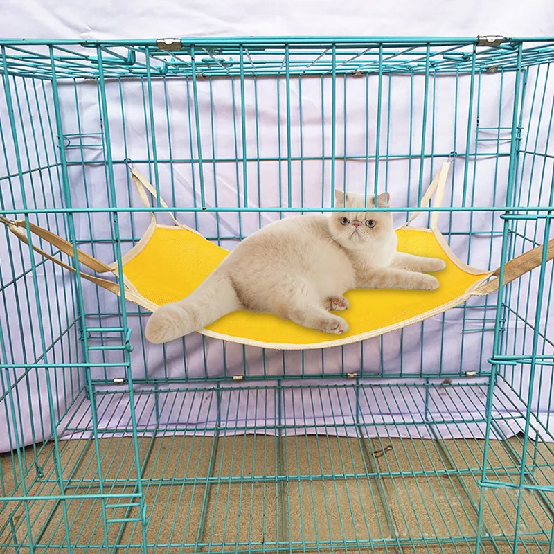 

Pet Cat Hammock for Cat Bed Lounger Sofa Cushion Detachable Hanging Chair Cat Hammock Swing Hammock Pet Chair Hanging Mat 3