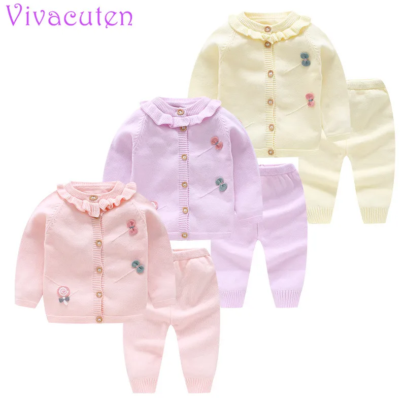 Us 10 35 25 Off 2018 Baby Girls Set Spring Autumn Knit Cute Pattern Kids Set Sweater Pants 2 Pcs Suit Toddler Infant Children Clothes In Clothing Us 10 35 25 Off 2018 Baby Girls Set Spring Autumn Knit Cute Pattern Kids Set Sweater Pants 2 Pcs Suit Toddler Infant Children Clothes In Clothing