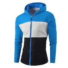 Популярные мужские толстовки, цветной спортивный свитер с вышивкой, спортивный костюм на открытом воздухе с принтом на молнии и карманом, верхняя одежда с длинными рукавами