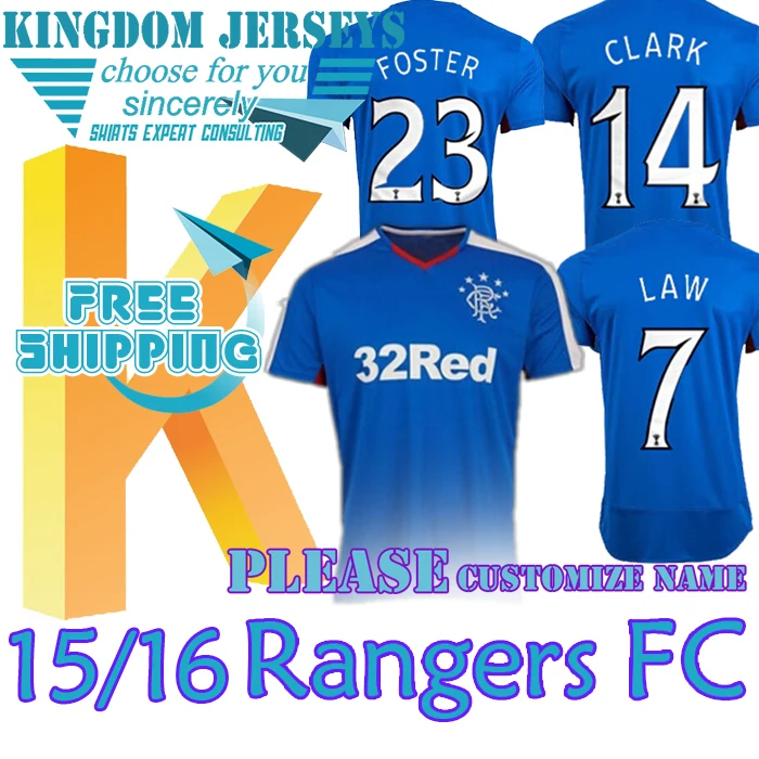 rangers shirt 2015