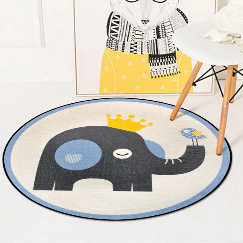Cute Owl Bear Carpet Kids Room Modern Soft Round Carpet Computer Chair Round Rug Fashion Rugs For Bedroom Tent Floor Mat R602 Cute Owl Bear Carpet Kids Room Modern Soft Round Carpet Computer Chair Round Rug Fashion Rugs For Bedroom Tent Floor Mat R602