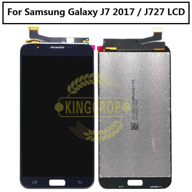 ЖК-дисплей для Samsung Galaxy J7 2017 J727 J727A J727P J727V сенсорный экран с дигитайзером в сборе