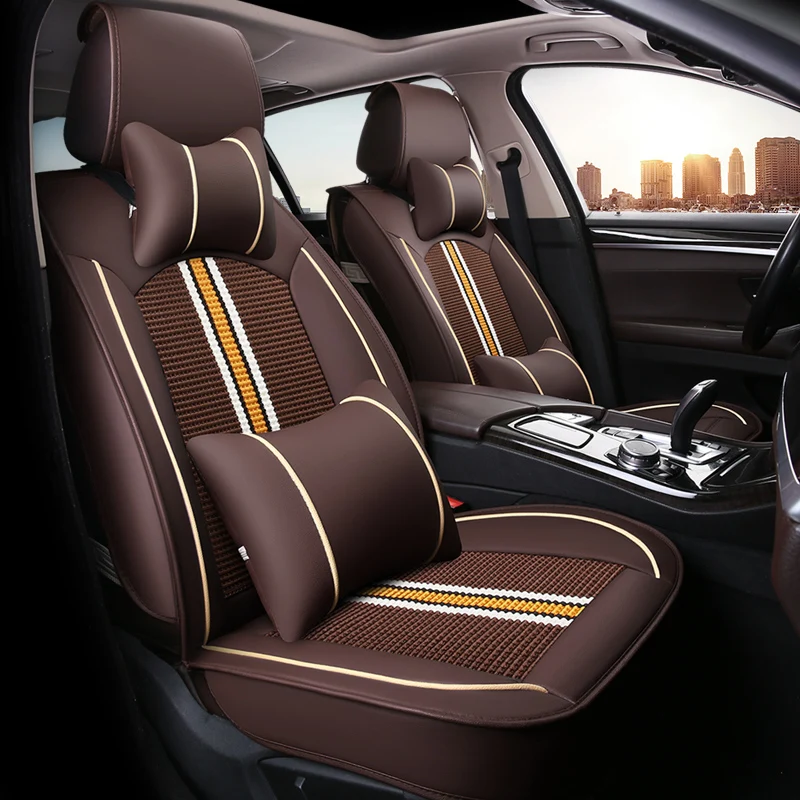 

Universal Car Seat Covers Fit Most Car Covering old seats Decorate and protect seats Waterproof non-slip Car Seat Protector