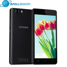 Оригинал DOOGEE X5 Pro мобильные телефоны 5.0 дюйма HD 2 ГБ Оперативная память 16 ГБ Встроенная память Android5.1 Dual SIM MTK6735 4 ядра 5.0MP GSM WCDMA LTE