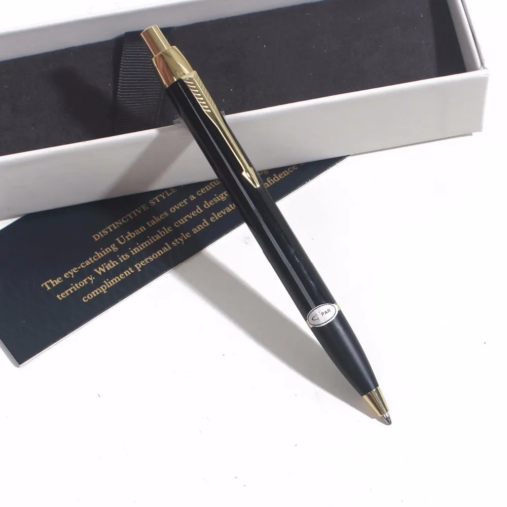 

IMing RollerBall Pen Office School ink pen with box Gift black red Grey metal Roller pen