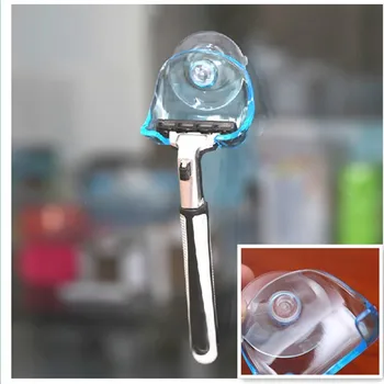 1piece/lot Plastic Super Suction Cup Razor Rack Clear Blue Bathroom Razor Holder Suction Cup Shaver Storage Rack RD870734
1piece/lot Plastic Super Suction Cup Razor Rack Clear Blue Bathroom Razor Holder Suction Cup Shaver Storage Rack RD870734