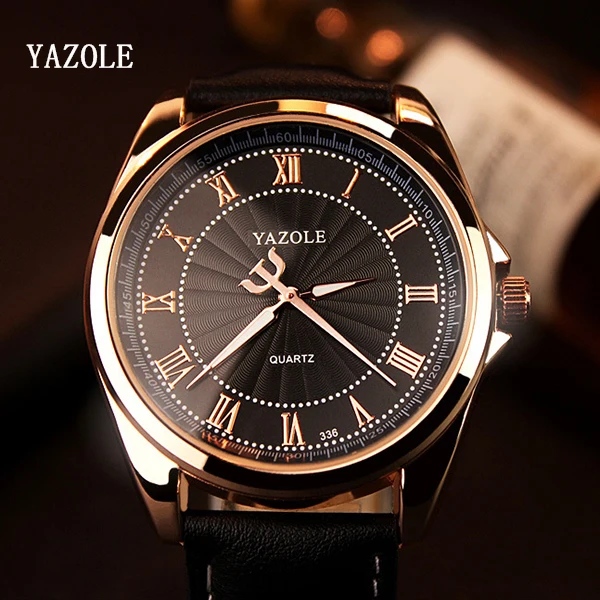 

YAZOLE Quartz Watch Men Top Brand Luxury Famous 2019 Wristwatch Male Clock Wrist Watch Business Quartz-watch Relogio Masculino