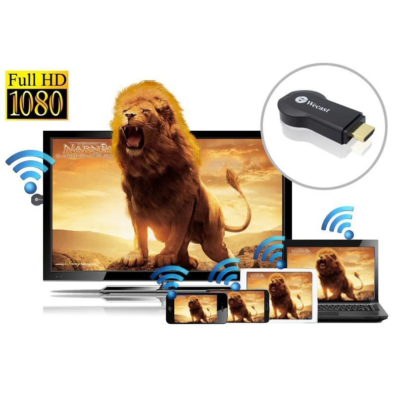 Новинка Android флешка wecast Dongle Miracast зеркалирование экрана спутниковый ТВ ресивер