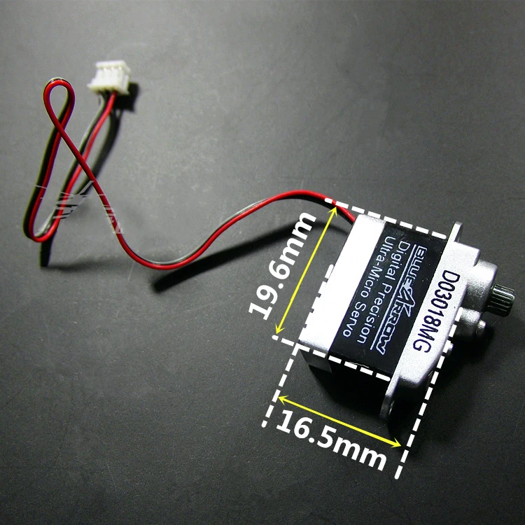 XK K130 2 4G Запчасти для радиоуправляемого вертолета Refit upgrade D03018MG mini metal gear servo