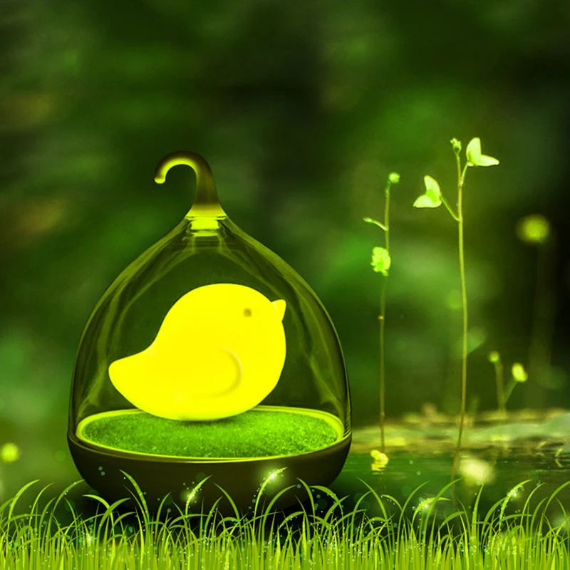 Modern Creative Cute LED Night Lights Charging Touchable Dimming