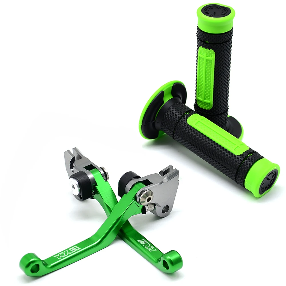 Для KAWASAKI KX80 KX 80 2000 2016 2015 2014 2013 2012 мотоцикл 22 мм ручка регулируемый тормозной рычаг