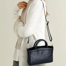 Новые роскошные сумки, дизайнерская женская сумка через плечо, натуральная кожа, сумки на плечо, Женская Большая вместительная модная сумка-мессенджер