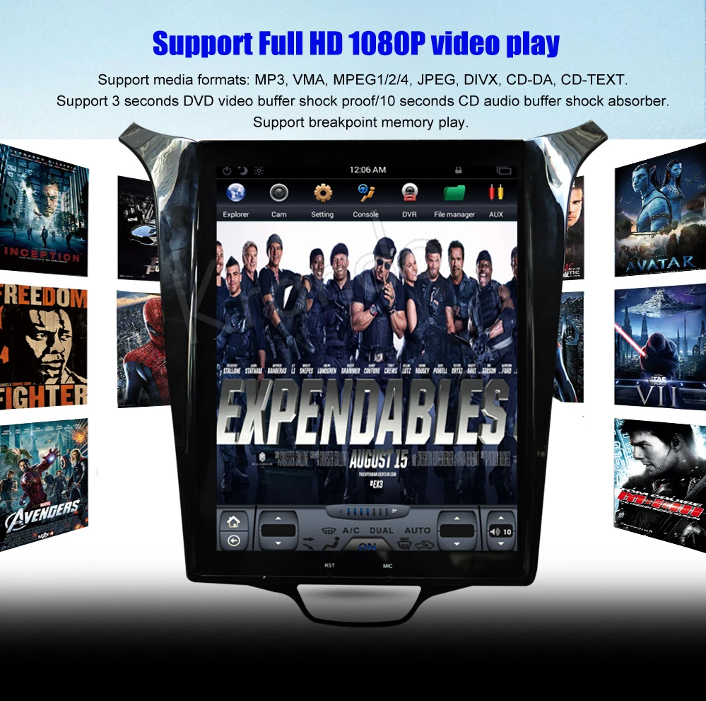 Flash Deal Krando Android 8.1 10.4" Tesla Vertical screen car audio player gps for Chevrolet Cruze 2015+ multimedia entertainment system 4
