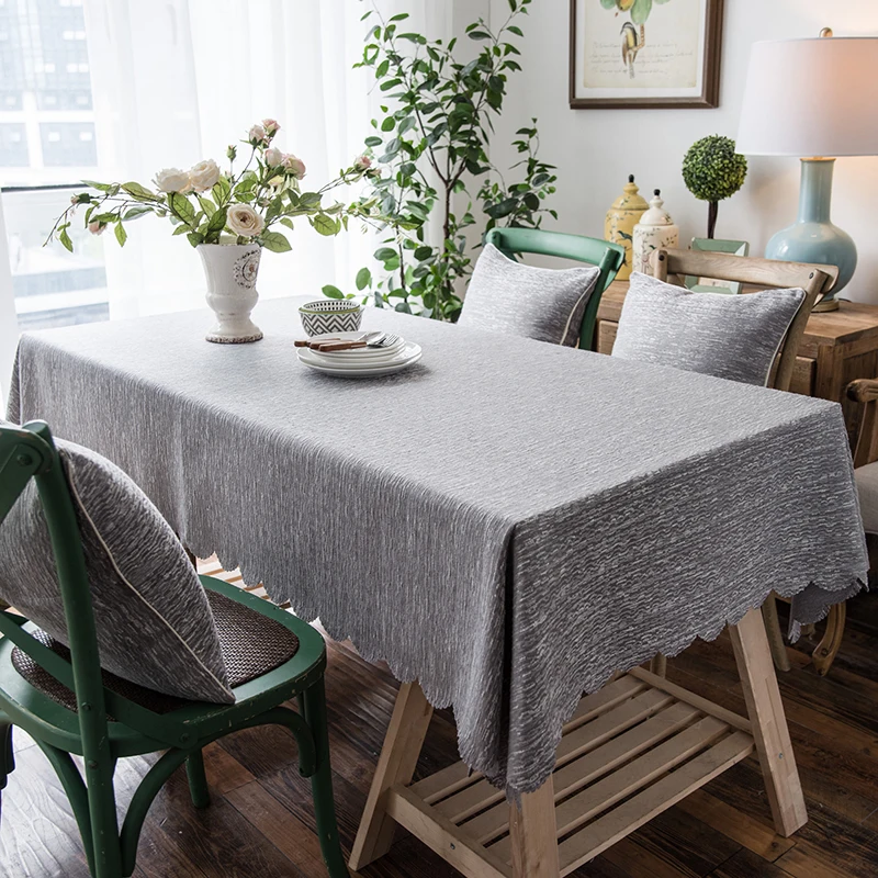 

Double-sided Waterproof Tablecloth Solid color Tablecloth with Wear and stain resistant Kitchen Table Party restaurant tablecl