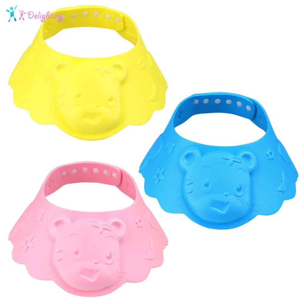 New Kids Bath Visor Cap, Adjustable Baby Children Shower Hat Protect