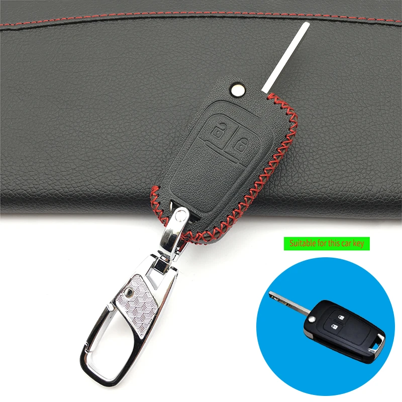 Модный стильный кожаный чехол для ключей Chevrolet Cruze fit Buick Opel Vauxhall Astra Corsa Antara Meriva