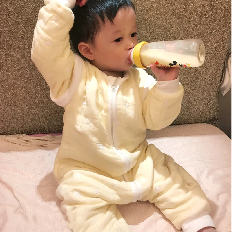 MMKIDS/Ночная рубашка в комплекте с купальным халатом для новорожденных, хлопковая одежда для сна с раздельными рукавами, с рисунком облака, для малышей