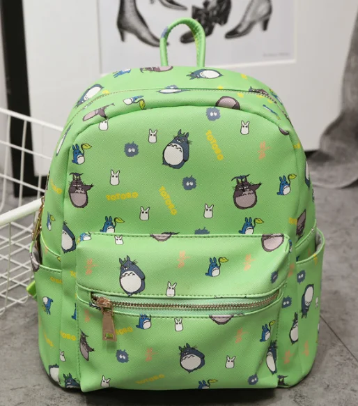 Anime My Neighbor Totoro Backpacks Shoulder Bag Cool Children PU Casual School Bag Bookbag For Teenage Girls 35*26.5*12cm bookbags-for-girls : image Anime My Neighbor Totoro Backpacks Shoulder Bag Cool Children PU Casual School Bag Bookbag For Teenage Girls 35*26.5*12cm bookbags-for-girls