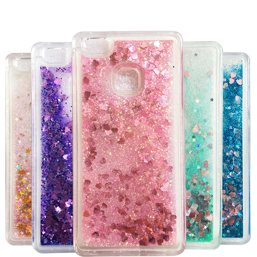 

TPU Cover For Huawei Mate 20 Lite Pro 9 10 P8 P9 P10 P20 Pro Honor 5C 5X 6A 6X 7X 8 9 Lite nova 2 2p 3 3i Liquid Glitter Case