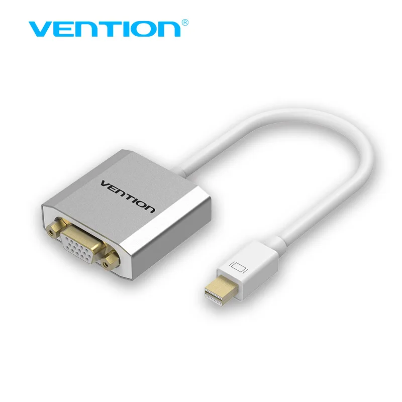 

Vention Thunderbolt Mini Displayport to Vga Adapter Mini DP Display Port to VGA Converter For Apple MacBook Air Pro iMac Mac