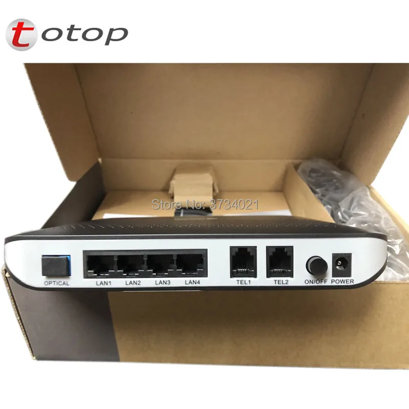 

gpon terminal huawei hg8240 onu ont Support GPON(upstream 1.244Gpbs/downstream 2.488Gpbs), Support 4GE,2POTS free shipping