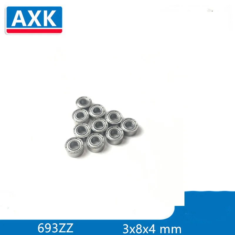 

Free Shipping 50 PCS 693ZZ Bearings 3x8x4 mm Miniature Ball Bearings R-830ZZ W693ZZ