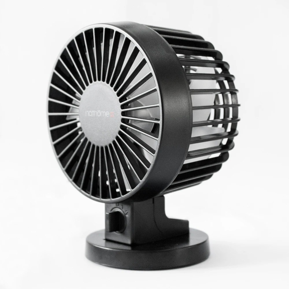 

Nathome Rechargeable Fan USB Portable Table Mini Fan for Home Electric Air Conditioner Fan Super Mute White Black Free Shipping