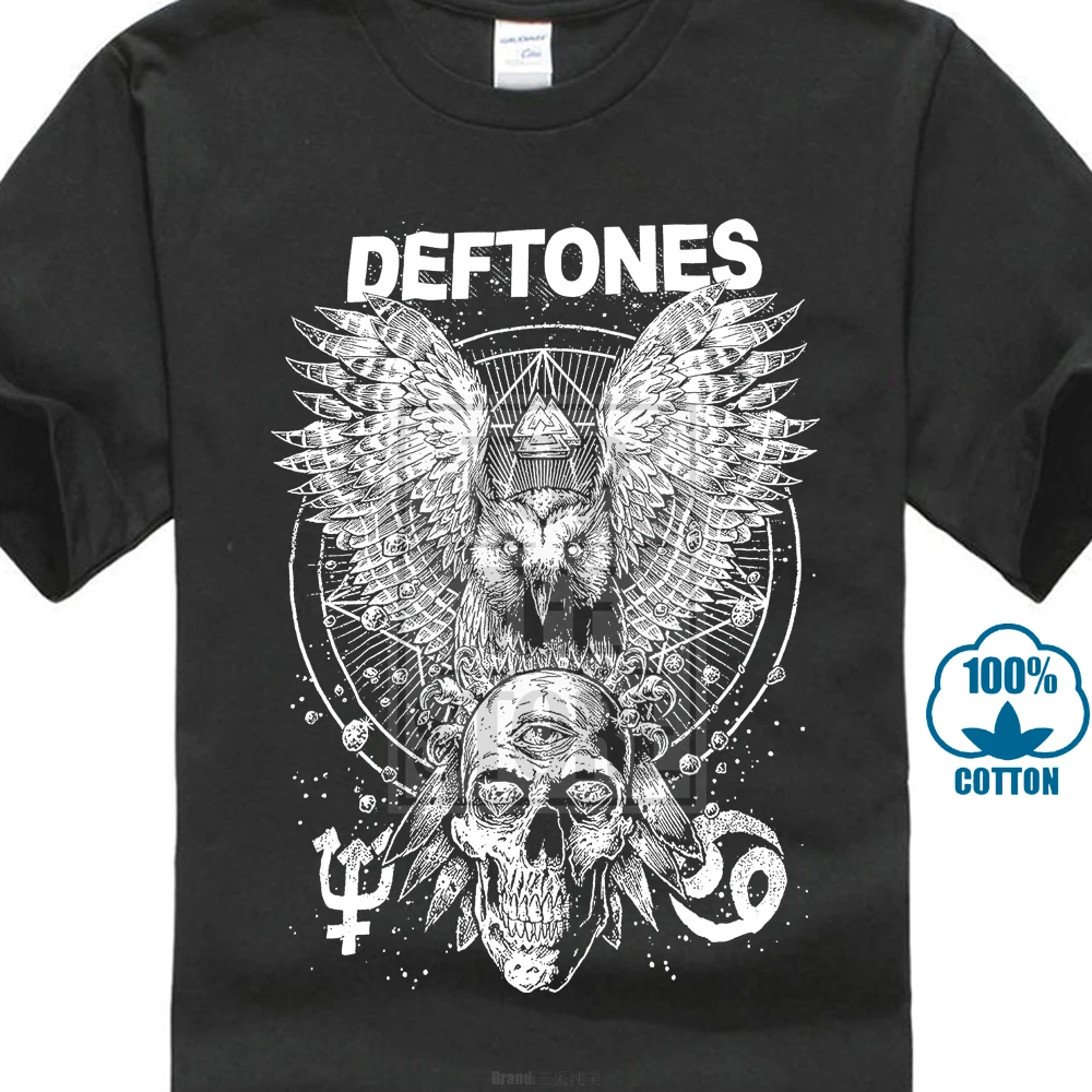 deftones baseball tee