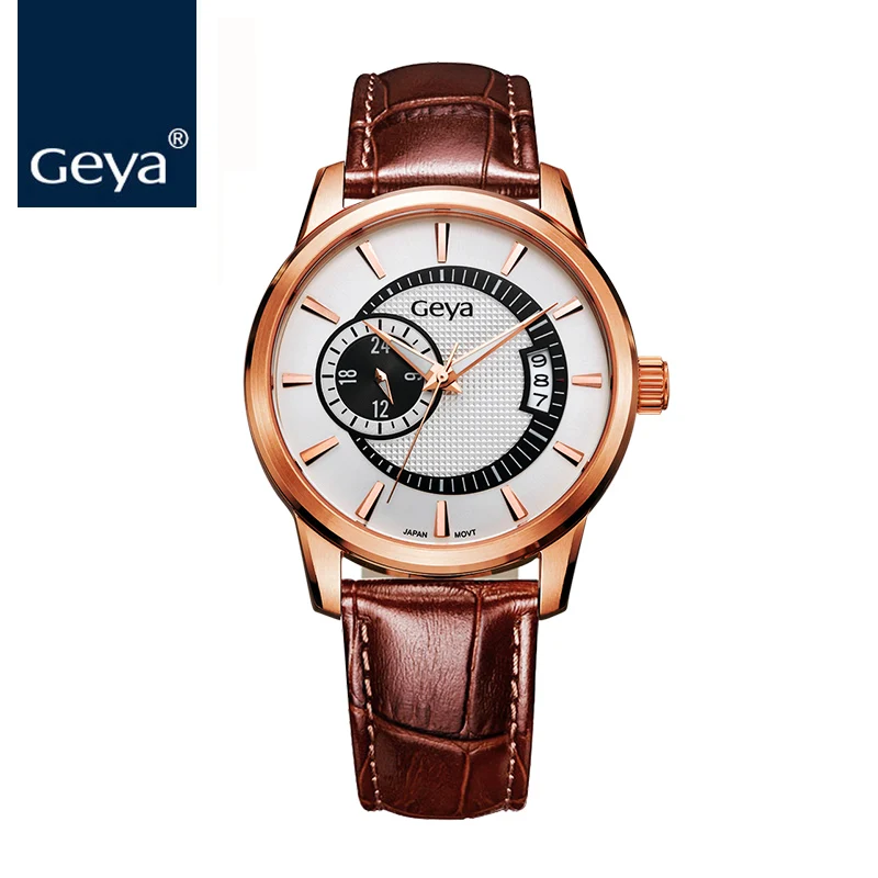 Geya механические наручные часы эксклюзивный бренд мужские модные автоматические полые Мужские механические часы relogio masculino Heren Horloge - Цвет: G08109GHW