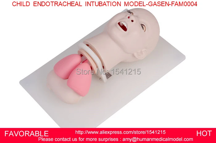 CHILD INTUBATION TRAINING MODEL, INTUBATION TRAINER,NURSING SIMULATION AND CHILD ENDOTRACHEAL INTUBATION MODEL-GASEN-FAM0004