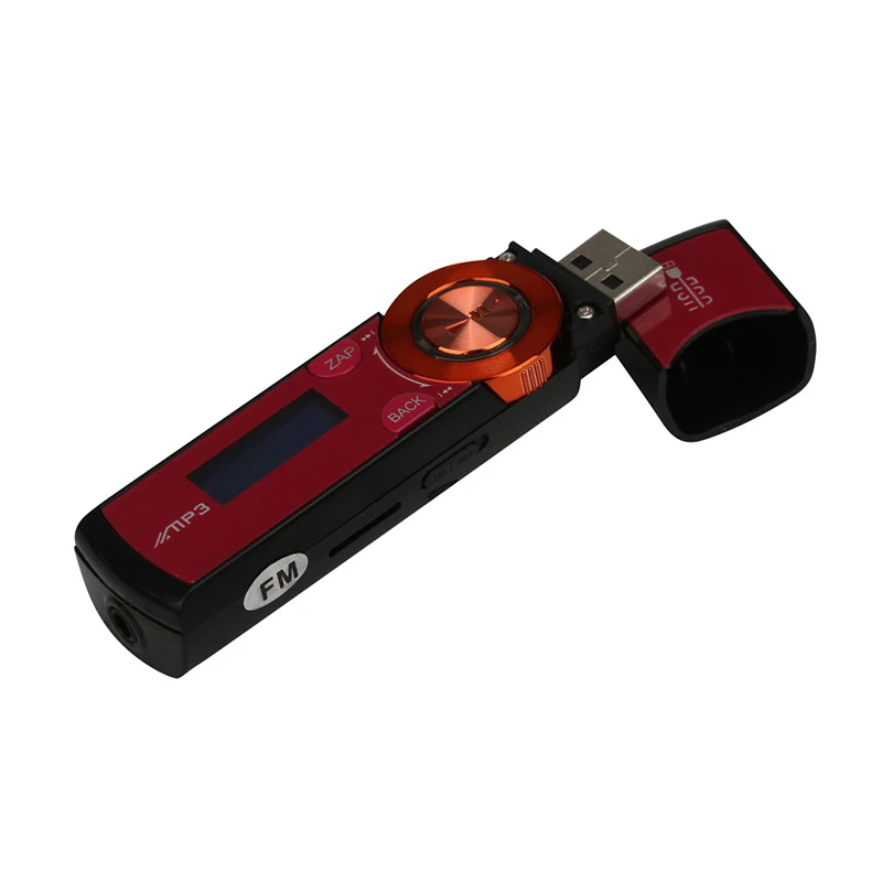 Мини Клип Mp3 USB ЖК-экран Поддержка 8 Гб флэш TF плеер MP3 Музыка FM радио мини музыкальный плеер