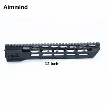 1" дюймовый M-LOK свободный поплавок супер тонкий Handguard Quad Rail W/Nut Fit. 223 для M4 M16 AR15