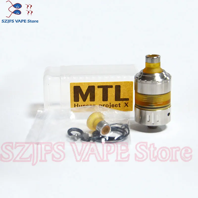 Регулируемый резервуар для курения Hussar Project X style RTA 22 мм распылитель 316ss vs kaifun gtr lite