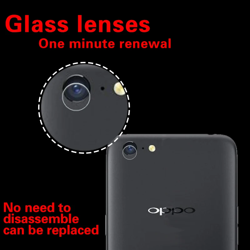 Camera Lens Protective Tempered Glass Film For OPPO A71
