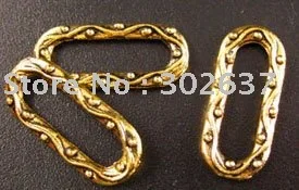 Бесплатная доставка 100 шт. металлические рельефные овальные разъемы 21 мм A6G |