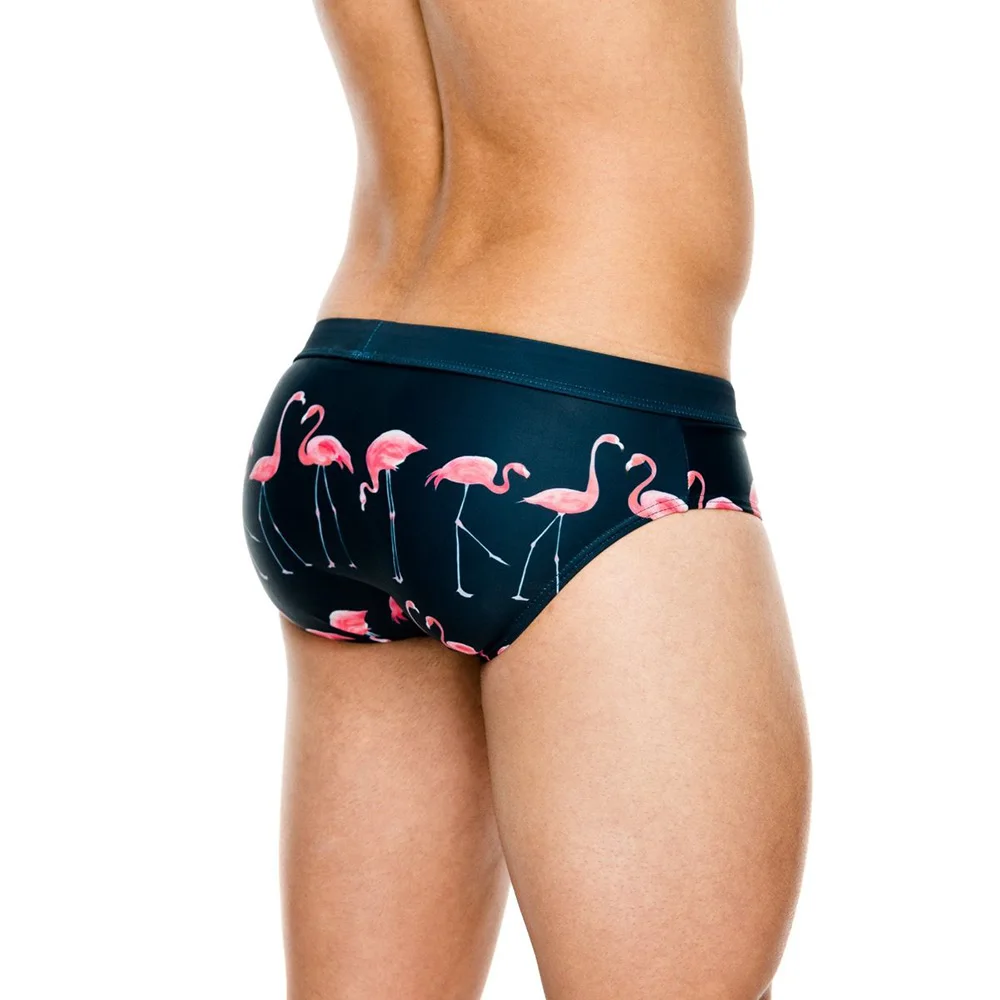 Men/'s Camouflage Padded Swim Briefs Swimwear Trunks Surfboard Beach Swimsuit