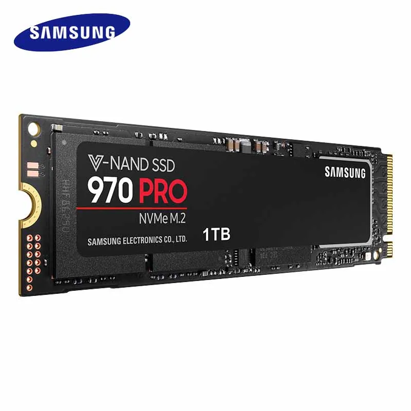 Samsung внутренний SSD 970Pro MZ-V7P512BW 512 ГБ узнать Скорость 3500 МБ/с. M2. 2280 интерфейс PCI-E NGFF твердотельный накопитель для ноутбука