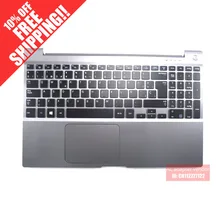 Для samsung NP700Z5A 700Z5B 700Z5C Клавиатура для ноутбука c подсветкой с корпусом c LA Latin