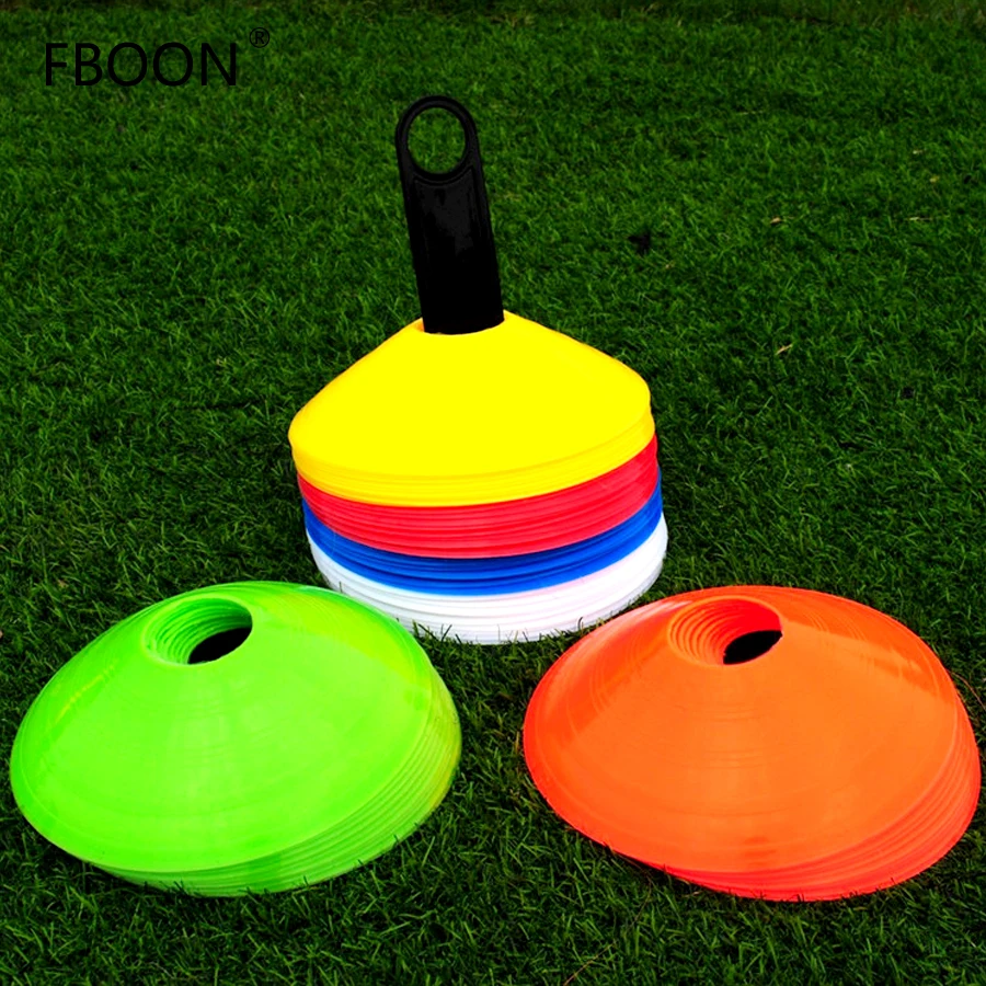 FBOON 10Pcs Football Soccer Training Equipments Multipurpose PE Sign