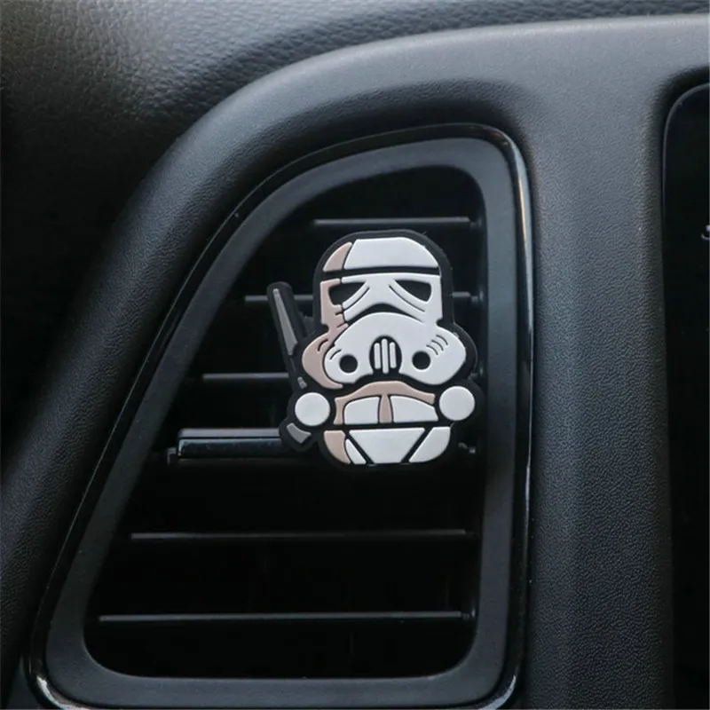 Автомобиль с героями комиксов Марвел, освежитель воздуха на выходе с рисунком из мультфильма «Мстители, «Халк», «Тор», «Железный человек логотип Vent Натуральные духи авто аксессуары для интерьера - Название цвета: Cloning