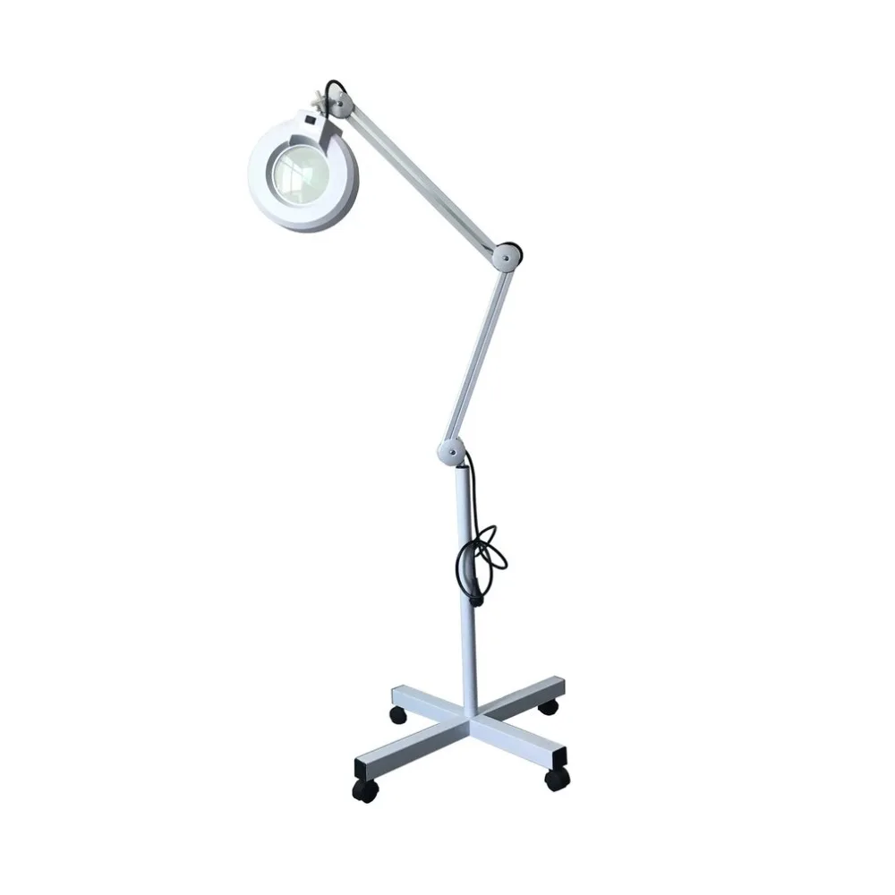 

Professional LED 5X Cold White Beauty Light Magnifier YS-701 Vertical Stand Cosmetic Makeup Skin Care Magnifying Spa Salon Tool