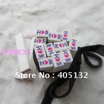 

N-06 50pcs/lot 1cm*5cm Big I Love Me Shape Clay Cane Fancy Nail Art Big Polymer Clay Cane