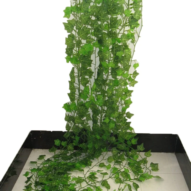 

12pcs Artificial Ivy Leaf Garland Plants Vine Fake Foliage Flowers Store Home Decor Plastic Artificial Plants