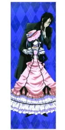 

Kuroshitsuji Anime Ciel & Sebastian 80*35CM Long Body Pillow Case Cover #25017
