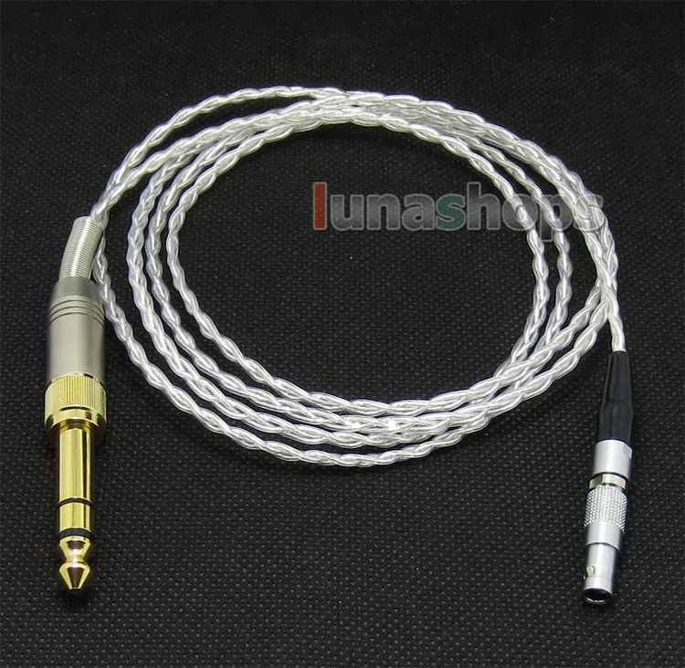 Best Price Silver Plated + 4N OCC Earphone Cable For AKG K812 Reference