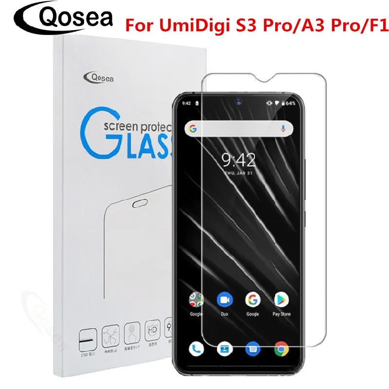 Qosea для UmiDigi S3 Pro защита экрана Взрывозащищенная ультратонкая Защитная пленка C2 A3