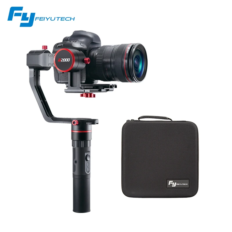 

FEIYU A2000 load 2 kg 3 Axis handheld Gimbal DSLR Camera Stabilizer Dual Single Handheld Grip for Canon 5D SONY Nikon