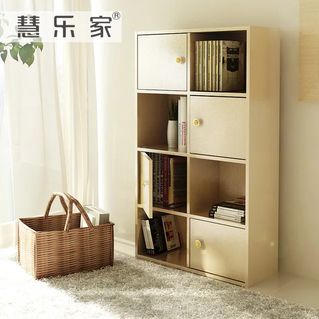 Hui Roca Simple Eight Band Multi Door Bookcase Storage Hui Roca Simple Eight Band Multi Door Bookcase Storage Cabinets Debris Glove Lattice