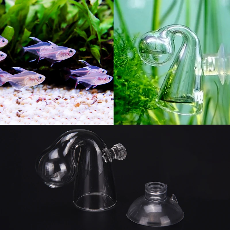 

Co2 Monitor Tester Aquarium Plant Glass Drop Checker Fish Tank CO2 Concentration Drop Checker