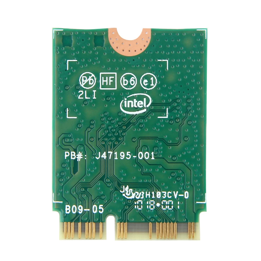 Двухдиапазонная беспроводная карта 1,73 Гбит/с для Intel AC 9560 9560NGW NGFF Key E Wifi карта 9560AC 8020.11ac Bluetooth 5,0 ноутбук для Windows 10